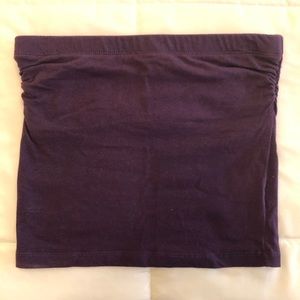 Purple Crop Tube Top